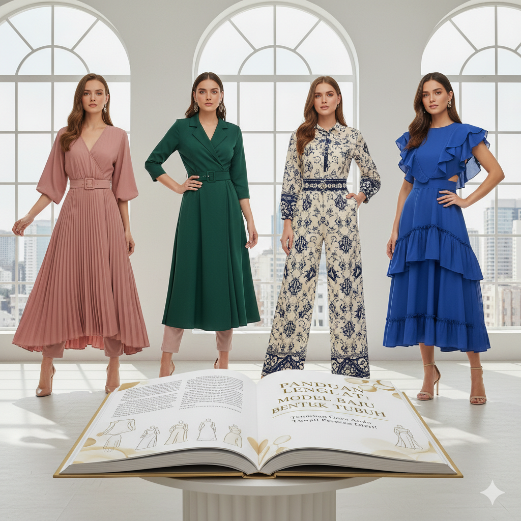 Gimana Cara Menentukan Model Baju yang Cocok dengan Bentuk Tubuh? Ini Panduan Lengkapnya!