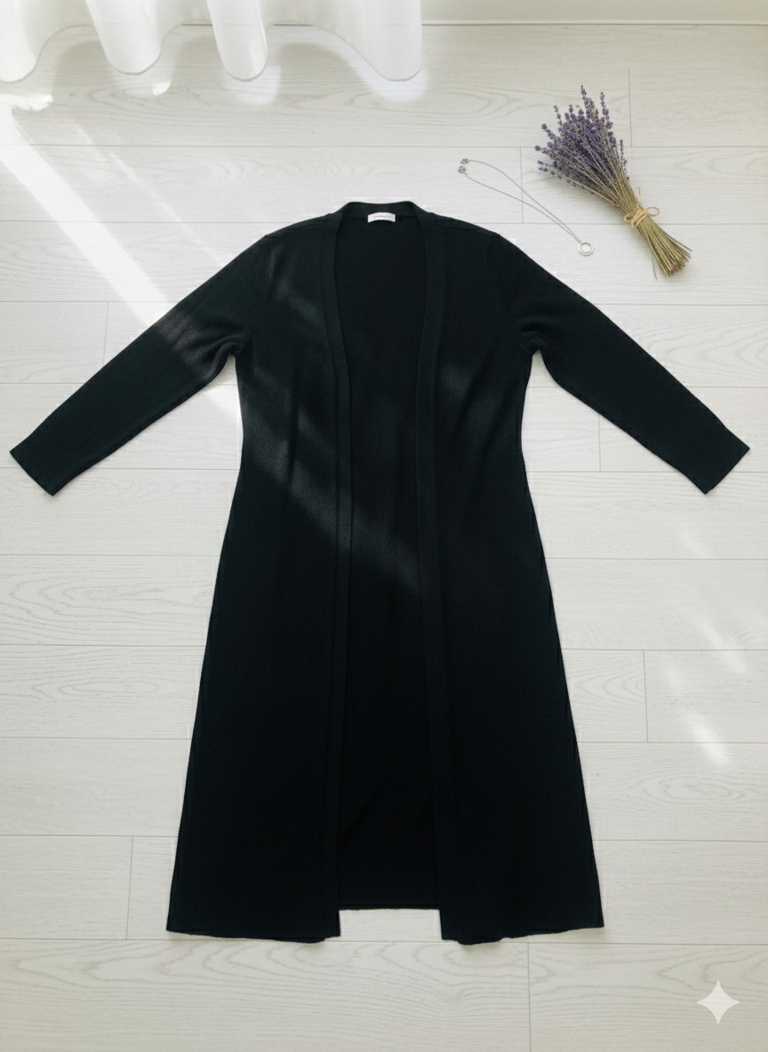 Elanora Premium Cable Knit Cardigan – Cardigan Rajut Kepang Wanita Basic & Elegant Earthone